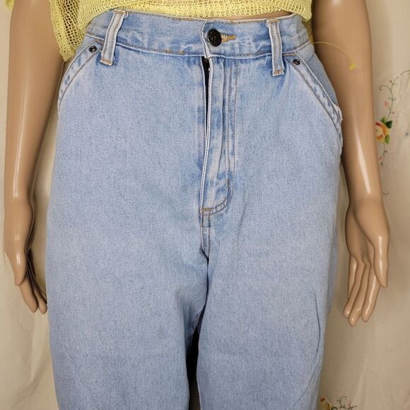 Vintage High Rise denim Jean Capris by Kyoto Kasuals - Picture 11 of 14